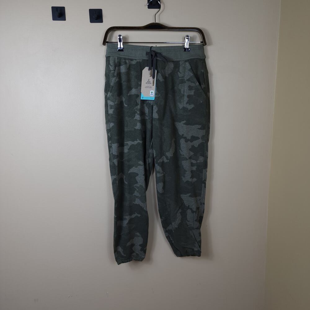 prAna Cozy Up Ankle Pant in Sage Camo Size S